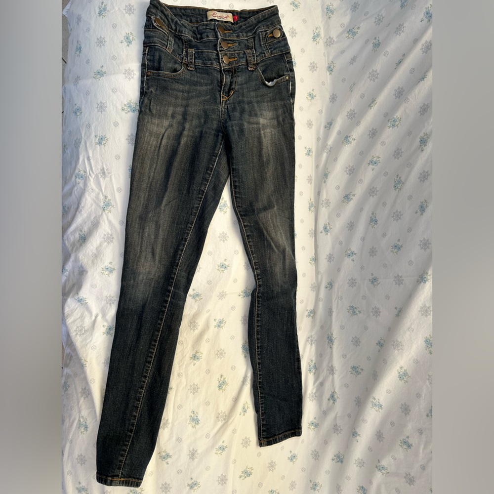 Greyish Blue Eunina Jeans